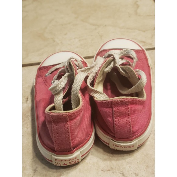 💎Pink Toddler Converse Chuck Taylor Low Top All Stars - Picture 3 of 4